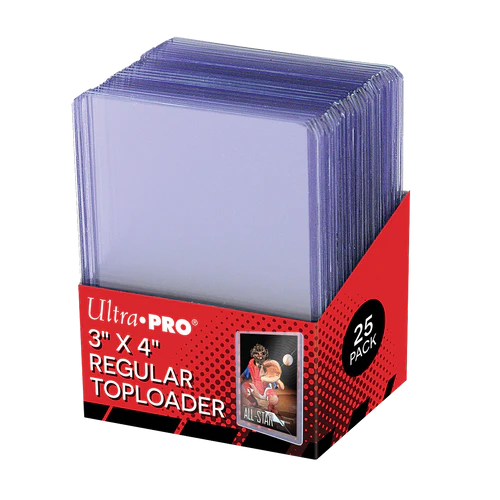 Ultra Pro Regular Toploaders (25 Pack) for Standard Size Cards