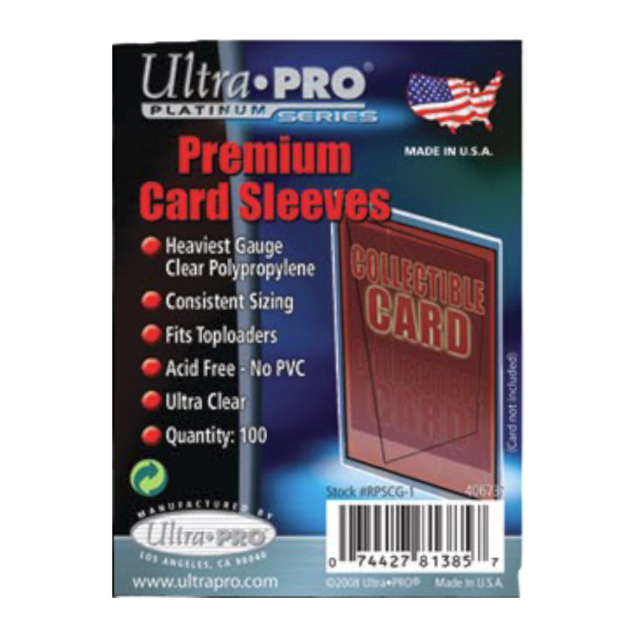 Ultra Pro - Poly Bags Platinum Card Sleeves 100 ct