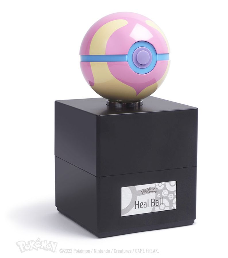 Pokemon - Heal Ball 1:1 Scale Life-Size Die-Cast Prop Replica