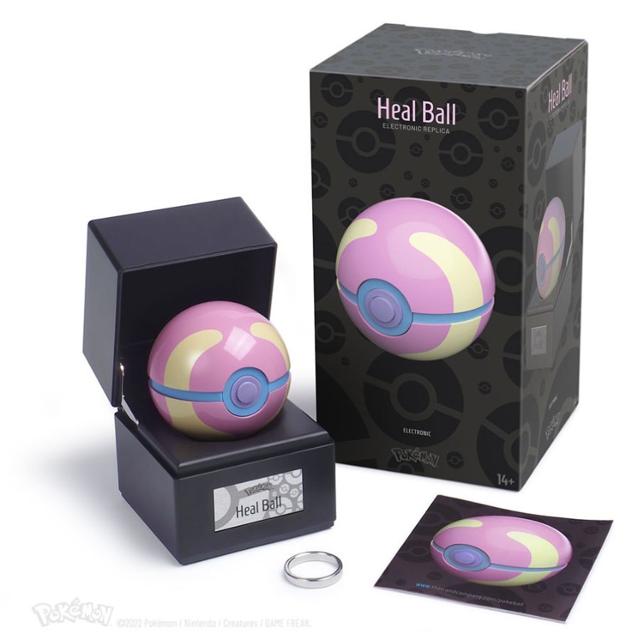 Pokemon - Heal Ball 1:1 Scale Life-Size Die-Cast Prop Replica