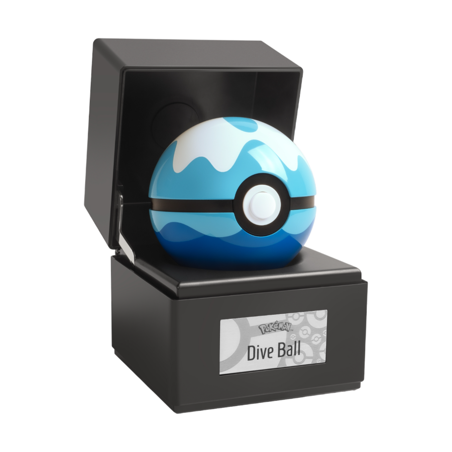 Pokemon - Dive Ball 1:1 Scale Life-Size Die-Cast Prop Replica